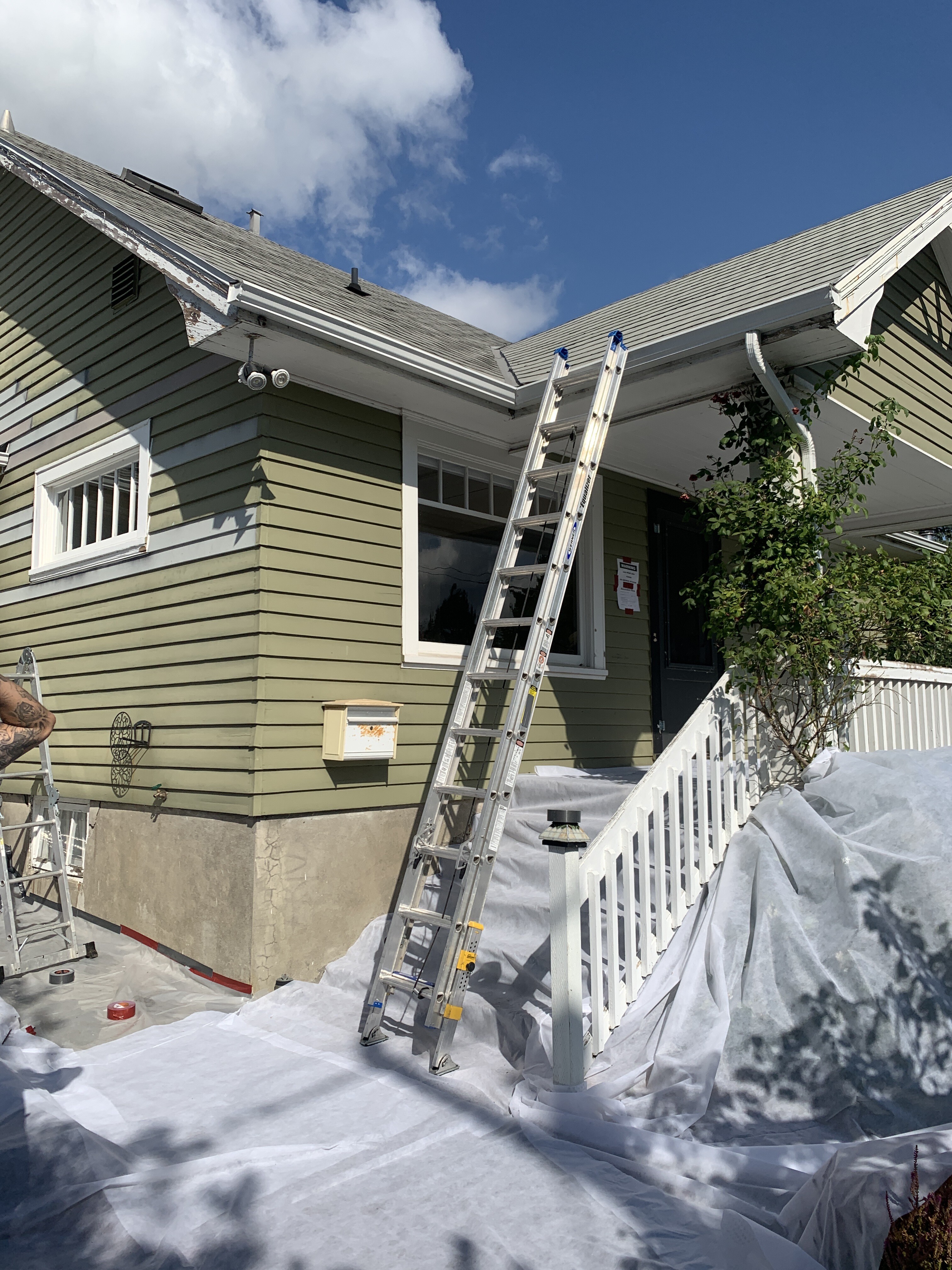 Roofline Overhang Rot Repair