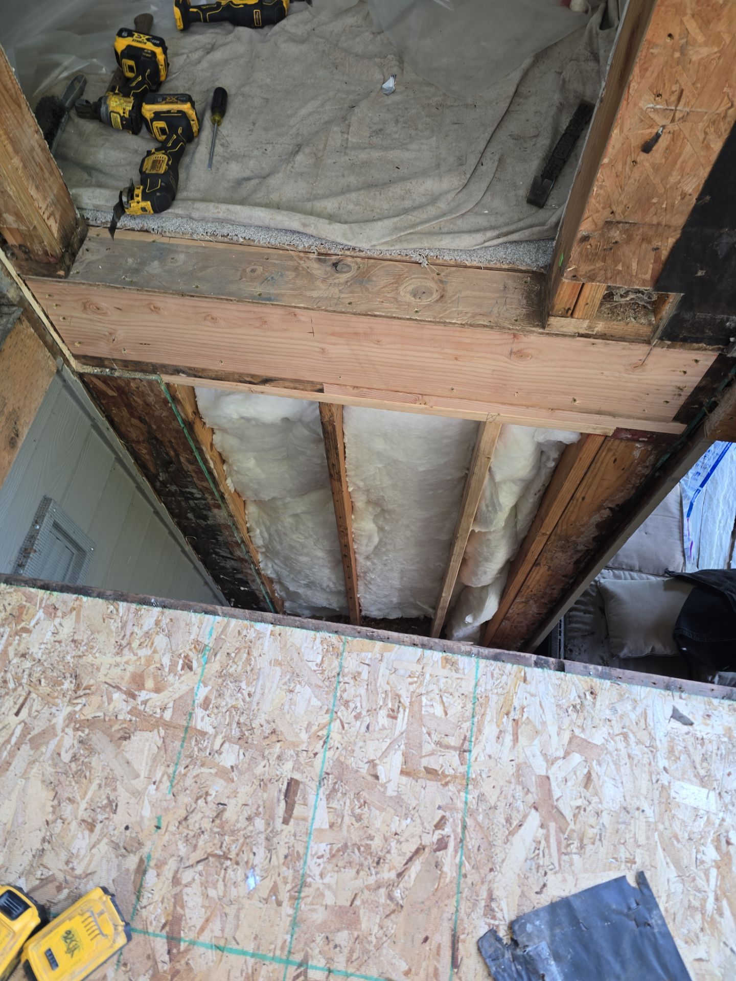 Exterior Siding Wall Rot Repair